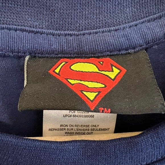 Super man T-shirt - youth L - sz14 - Picture 3 of 5